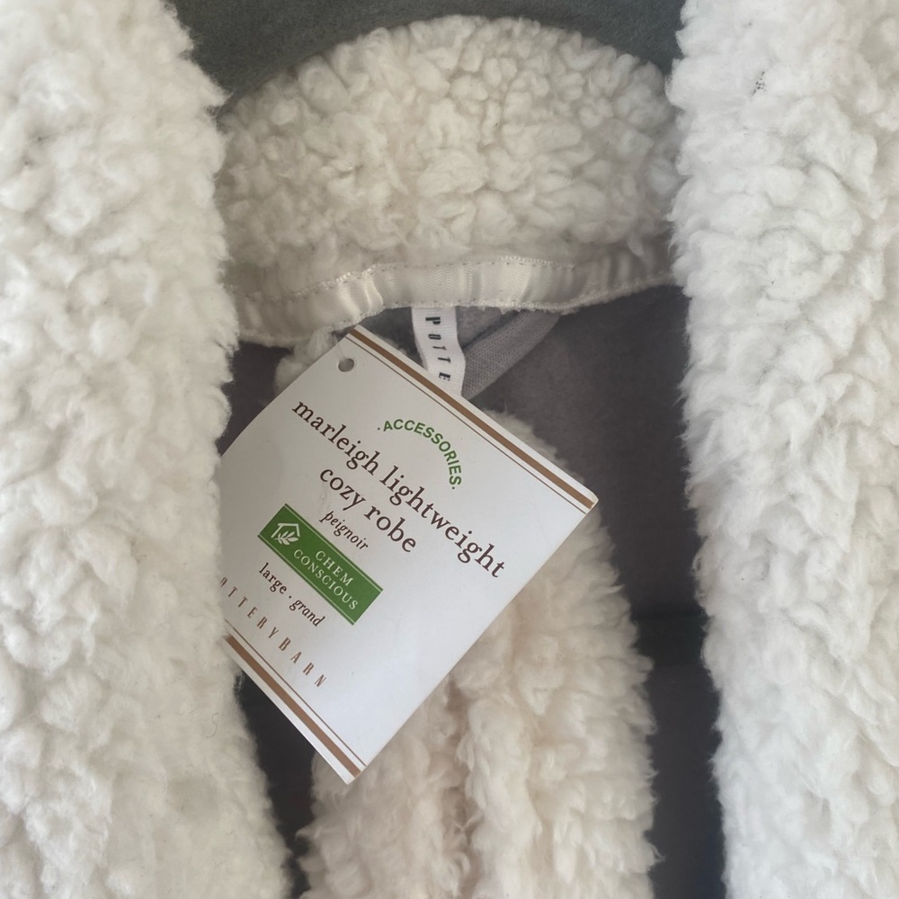 pottery barn marleigh leightweight cozy robe - Picture 8 of 9